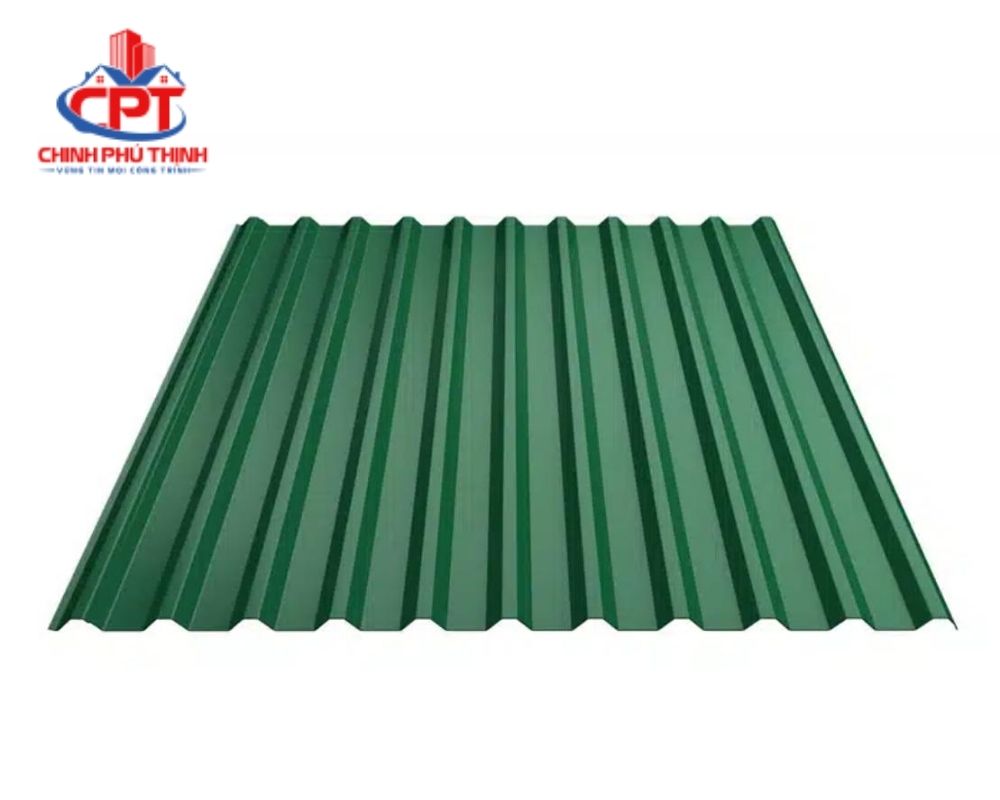 Ưu điểm của tôn màu xanh rêu