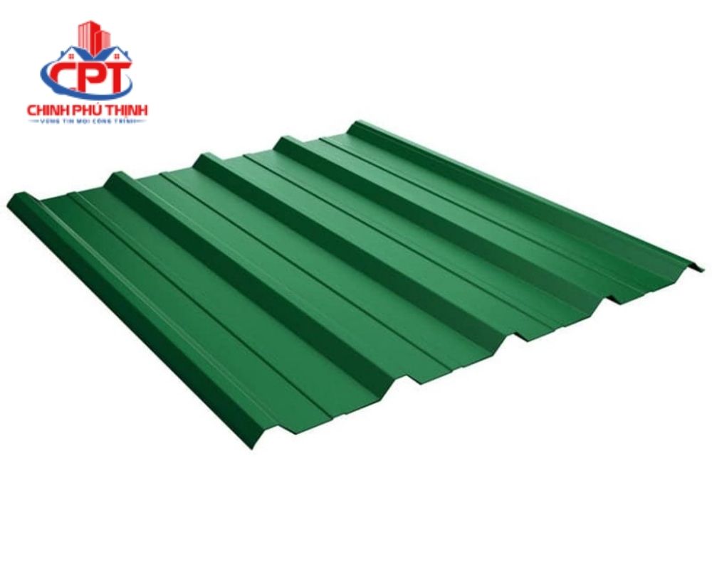 Ưu điểm của tôn màu xanh rêu